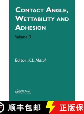 【3-4周达】Contact Angle, Wettability and Adhesion, Volume 3 [9780367446635]