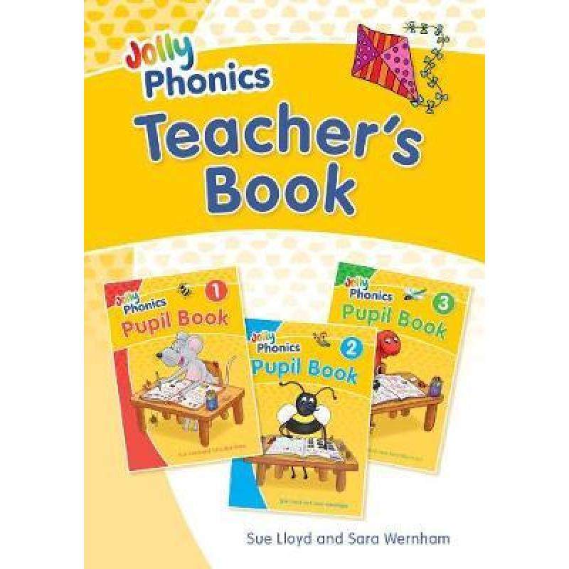 现货 自然拼读教师用书 Jolly Phonics Teacher's Book : in Precursive Letters (British English edition) [9781844147250]