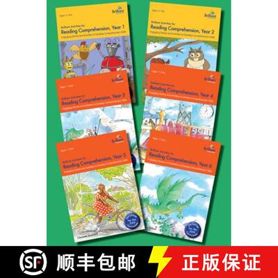 【3-4周达】Brilliant Activities for Reading Comprehension Series (2nd Ed): Engaging Stories and Activ... [9781783170760]
