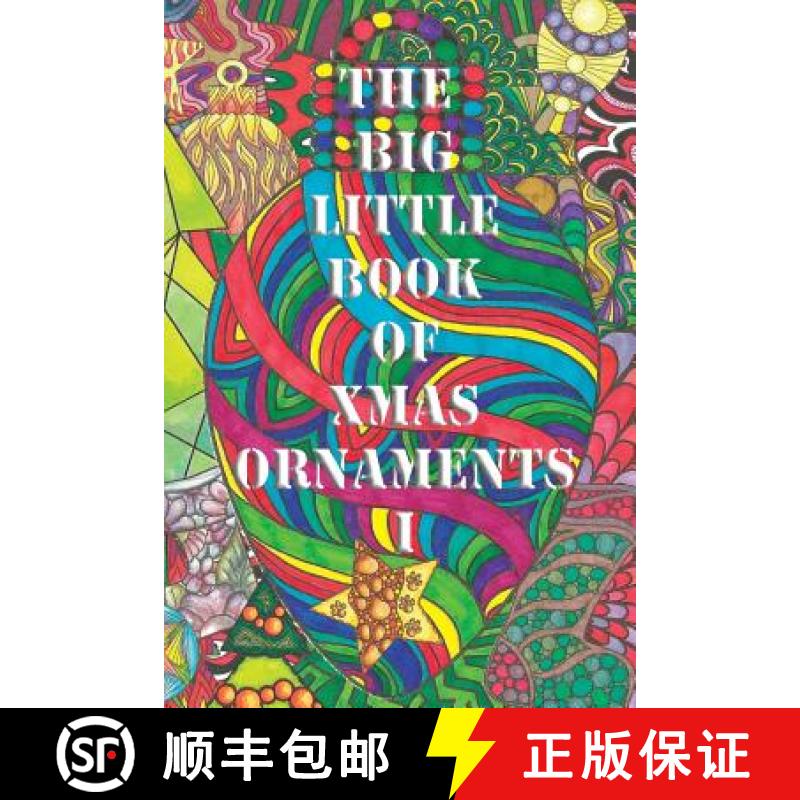 【3-4周达】The Big Little Book of Xmas Ornaments 1: Christmas coloring fun for all ! [9788793385764]