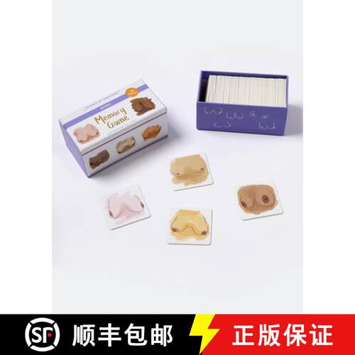 【3-4周达】Boobs Memory Card Game - Fun Matching Game for Adults - Perfect for Parties & Game Nights [9781488969270]