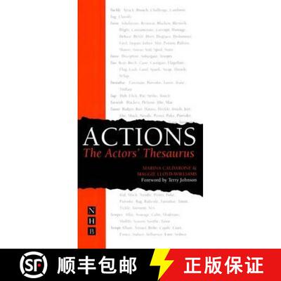 【3-4周达】Actions: The Actors' Thesaurus: The Actors Thesaurus [9781854596741]