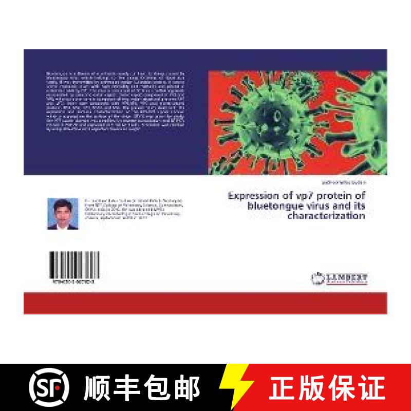 预订 Expression of vp7 protein of bluetongue virus and its characterization [9786202027823]