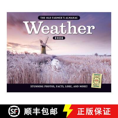 【3-4周达】The 2026 Old Farmer's Almanac Weather Wall Calendar [9781961793637]