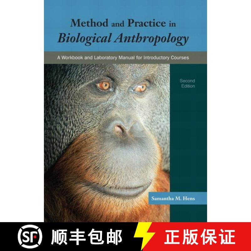 【3-4周达】Method and Practice in Biological Anthropology: A Workbook and Laboratory Manual for Intro... [9780133825862]