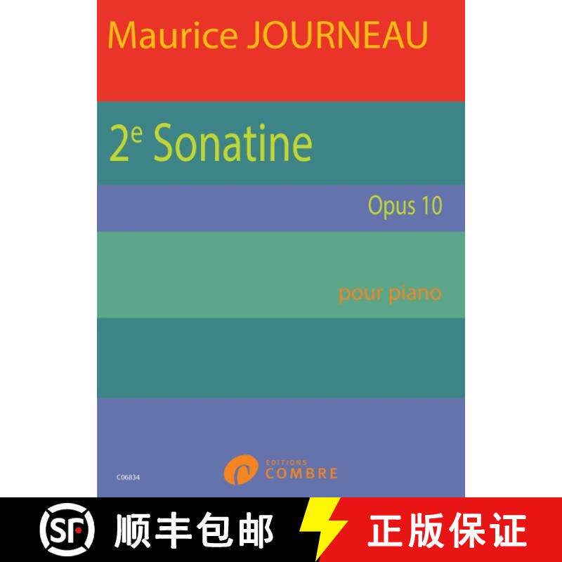【3-4周达】Sonatine No 2 Opus 10 [9790230368346]