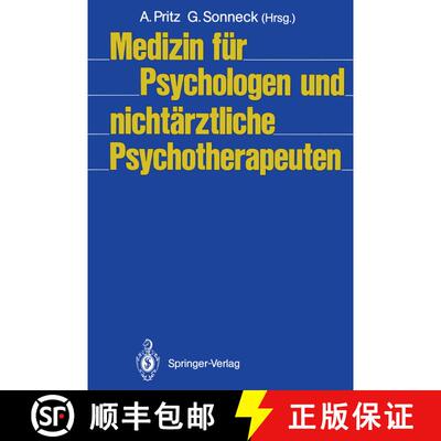 【3-4周达】Medizin für Psychologen und nichtärztliche Psychotherapeuten [9783540526780]