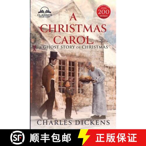 【3-4周达】A Christmas Carol (Classics Made Easy): Unabridged, with Glossary, Historic Orientation, a... [9781958660294]