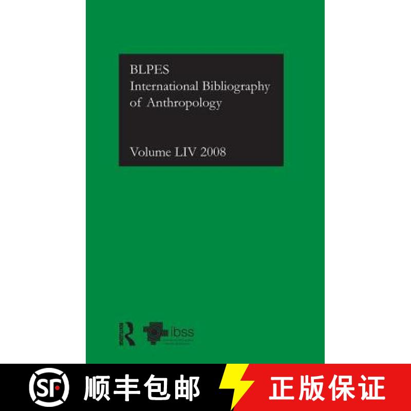 【3-4周达】IBSS: Anthropology: 2008 Vol.54 : International Bibliography of the Social Sciences [9780415554664]