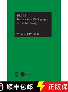 【3-4周达】IBSS: Anthropology: 2008 Vol.54 : International Bibliography of the Social Sciences [9780415554664]