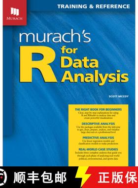 预订 Murach's R for Data Analysis [9781943873036]