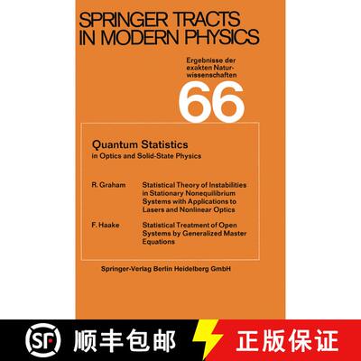 【3-4周达】Quantum Statistics in Optics and Solid-State Physics [9783662158777]