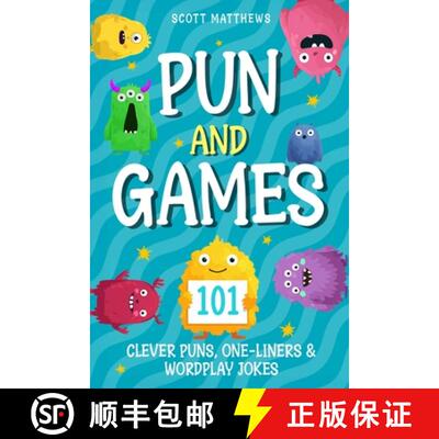 【3-4周达】Pun and Games - 101 Clever Puns, One-Liners & Wordplay Jokes [9781923168916]