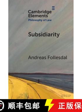 【3-4周达】Subsidiarity [9781108995238]