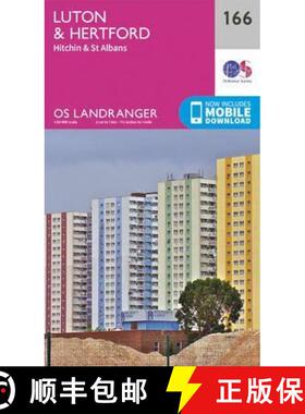 【3-4周达】Luton, Hertford, Hitchin & St Albans [9780319262641]