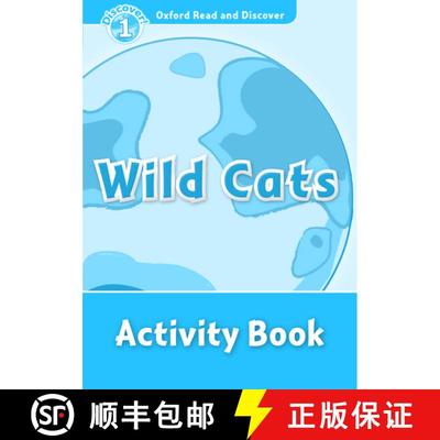 【3-4周达】Oxford Read and Discover: Level 1: Wild Cats Activity Book [9780194646567]