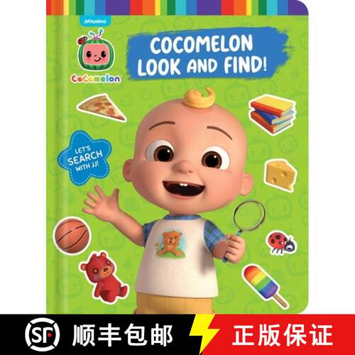 【3-4周达】Cocomelon Look and Find! [9781665982160]