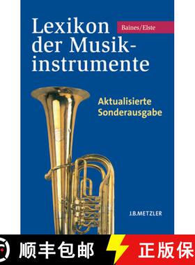 【3-4周达】Lexikon Der Musikinstrumente: Aktualisierte Sonderausgabe [9783476023797]