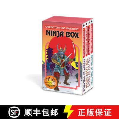 【3-4周达】Choose Your Own Adventure 4-Book Boxed Set Ninja Box (Secret of the Ninja, Tattoo of Death... [9781937133702]