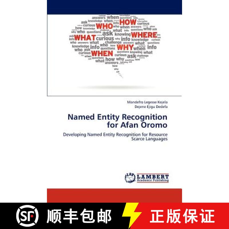 预订 Named Entity Recognition for Afan Oromo [9783659191602]