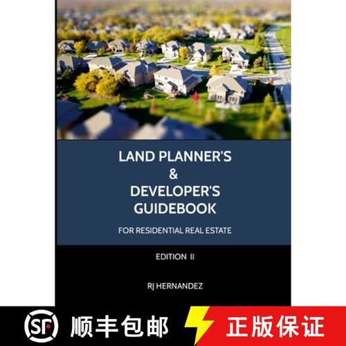 【3-4周达】Land Planner's & Developer's Guidebook: Residential Real Estate Development [9781300719632]
