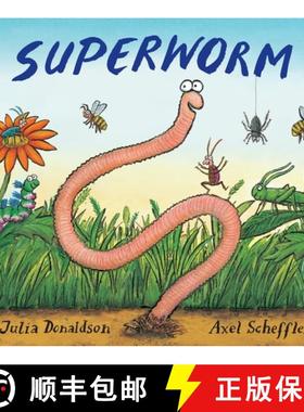 【3-4周达】Superworm Gift Edition Board Book [9781407168197]