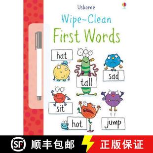 Wipe Clean Books 9781409551508 Usborne 4周达 Words First