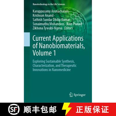 【3-4周达】Current Applications of Nanobiomaterials, Volume 1: Exploring Sustainable Synthesis, Chara... [9783032032874]