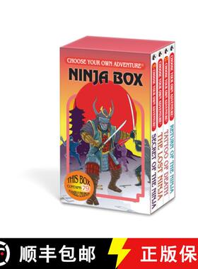 【3-4周达】Choose Your Own Adventure 4-Book Boxed Set Ninja Box (Secret of the Ninja, Tattoo of Death... [9781937133702]