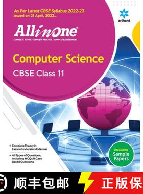【3-4周达】CBSE All In One Computer Science Class 11 2022-23 Edition (As per latest CBSE Syllabus iss... [9789326196321]