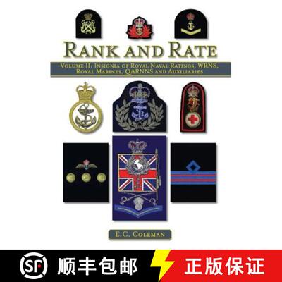 【3-4周达】精装 Volume II: Insignia of Royal Naval Ratings, WRNS, Royal Marines, QARNNS and Auxiliari... [9781847973085]