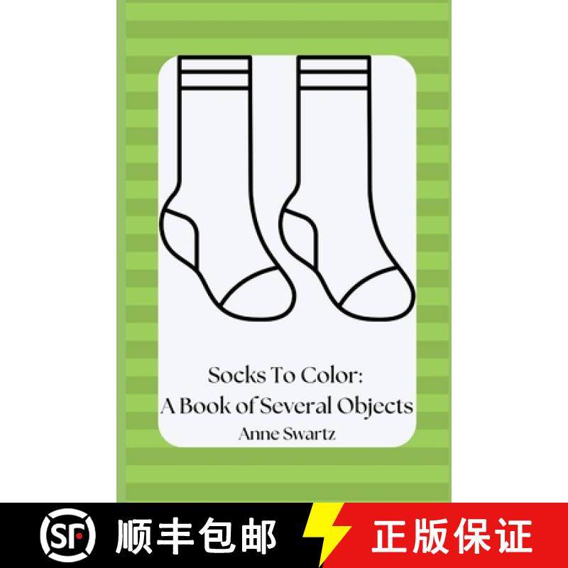 【3-4周达】Socks To Color: A Book of Several Objects [9781960852090]