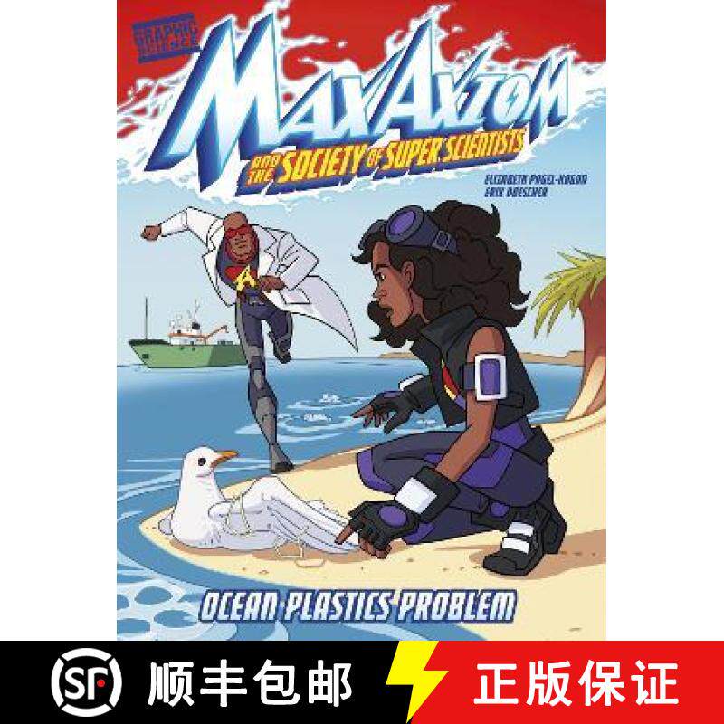 【3-4周达】Ocean Plastics Problem: A Max Axiom Super Scientist Adventure [9781398233935]