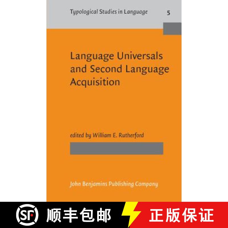 【2-3周达】Language Universals and Second Language Acquisition [9789027228697]