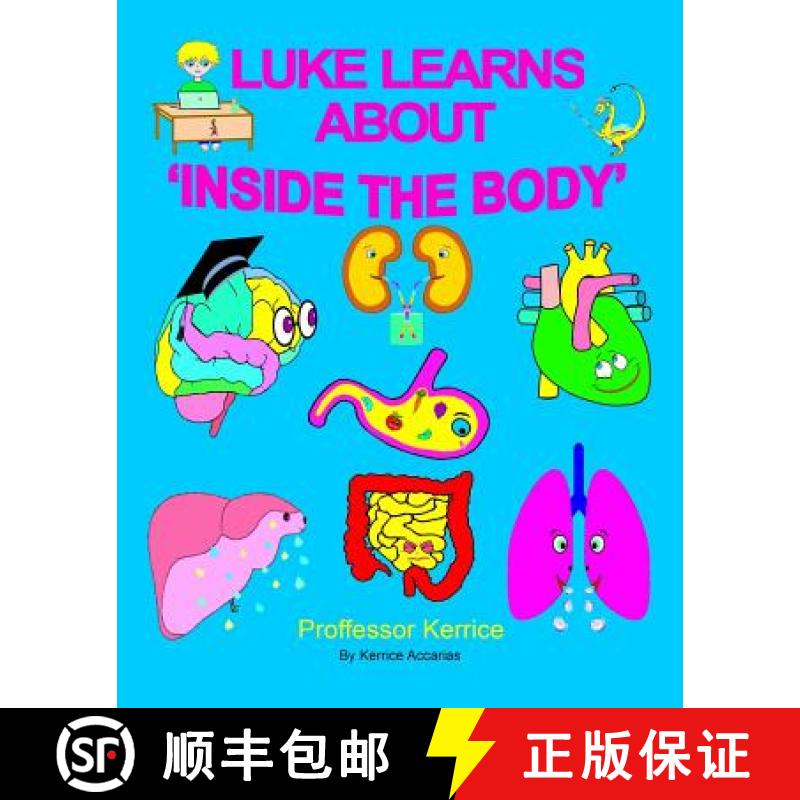 【3-4周达】Luke Learns About Inside The Body [9780995445680]