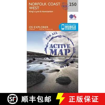 【3-4周达】Norfolk Coast West [9780319471227]