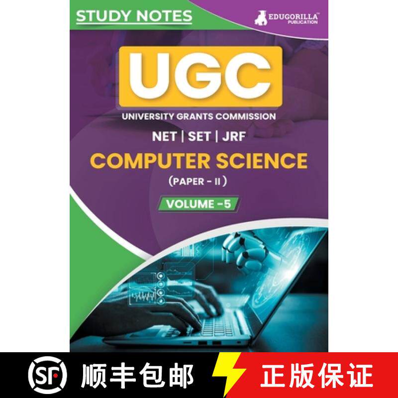 【3-4周达】UGC NET Paper II Computer Science (Vol 5) Topic-wise Notes (English Edition) | A Complete ... [9789355567611]
