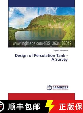 预订 Design of Percolation Tank - A Survey [9786139827558]