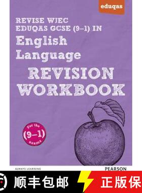 【3-4周达】Pearson REVISE WJEC Eduqas GCSE (9-1) English Language Revision Workbook: For 2024 and 202... [9781447987956]