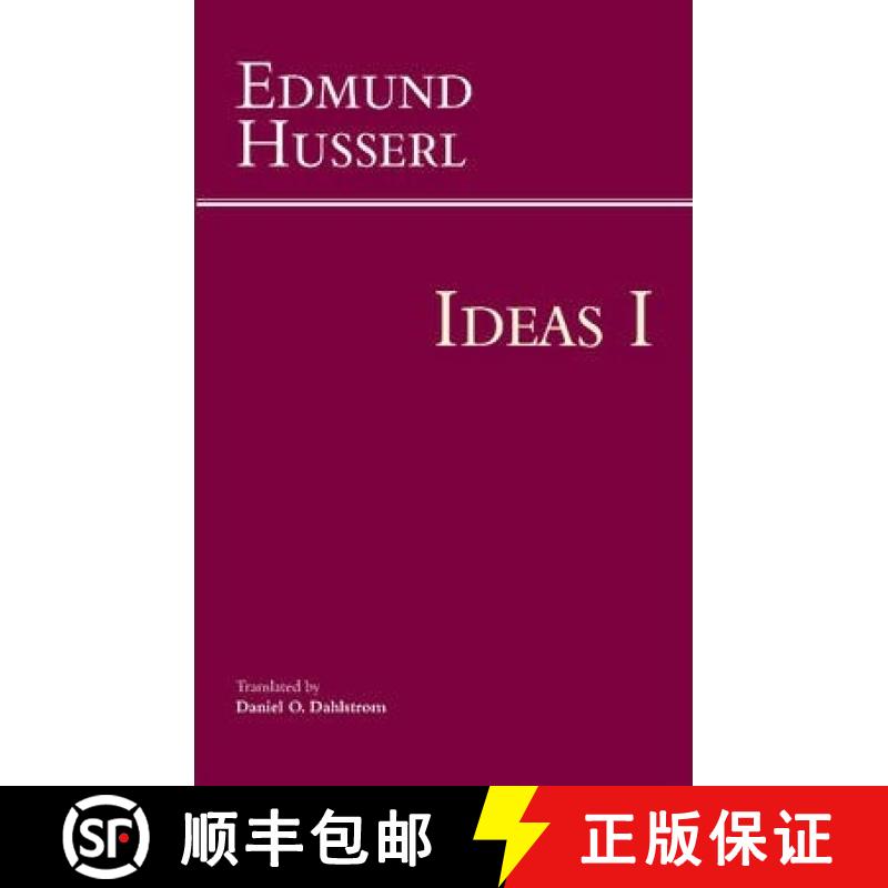 【3-4周达】Ideas for a Pure Phenomenology and Phenomenological Philosophy: First Book: General Introd... [9781624661273]