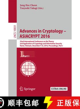 【3-4周达】Advances in Cryptology – ASIACRYPT 2016: 22nd International Conference on the Theory and ... [9783662538869]