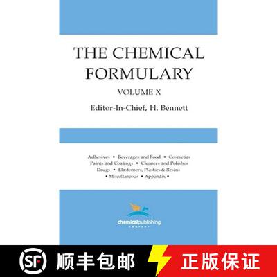 【3-4周达】Chemical Formulary, Volume 10: Volume 10 [9780820600635]