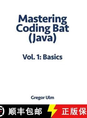 【3-4周达】Mastering CodingBat (Java), Vol. 1: Basics [9783942017107]