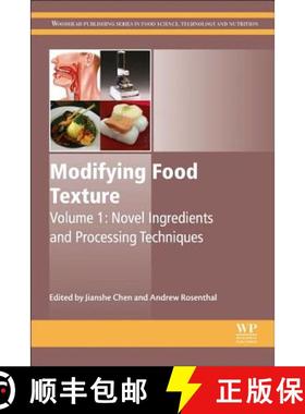 【3-4周达】Modifying Food Texture: Novel Ingredients and Processing Techniques [9781782423331]