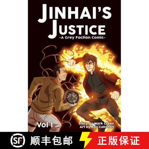 【3-4周达】Grey Faction comic: Jinhai's Justice (2018) 6 x 9 [9780244069339]