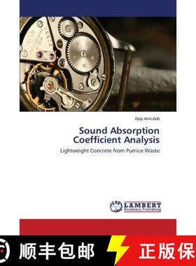 预订 Sound Absorption Coefficient Analysis [9783659667701]