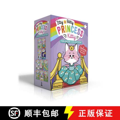 【3-4周达】The Itty Bitty Princess Kitty Ten-Book Collection (Boxed Set): The Newest Princess; The Ro... [9781665916936]