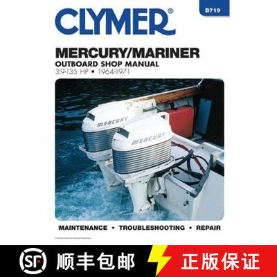 【3-4周达】Mercury Vintage 3.9-135 HP Outboard Service and Repair Manual (1964-1971) [9780892874415]