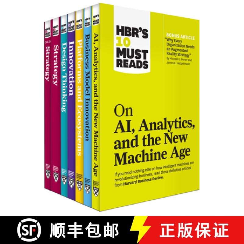 【3-4周达】Hbr's 10 Must Reads on Technology and Strategy Collection (7 Books) [9781647820282]
