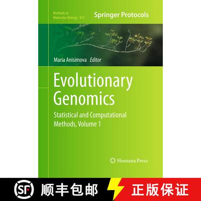 【3-4周达】Evolutionary Genomics : Statistical and Computational Methods, Volume 1 (Softcover reprint... [9781493959082]